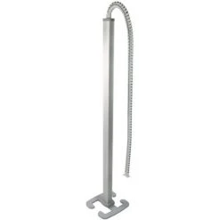 LEGRAND Colonne Mobile 1 Compartiment 2 Faces à Clippage Direct Logix 75x82mm Hauteur 2m Alu Anodisé (PW32314)