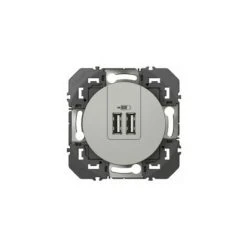 Double Chargeur USB 1 TypeA + 1 TypeC 3A Dooxie - Legrand