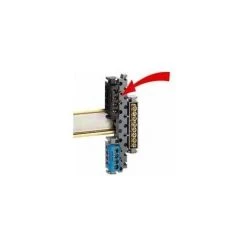 SUPPORT UNIVERSEL DE BORNIERS - POUR MONTER LES BORNIERS SUR RAIL LEGRAND