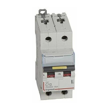 LEGRAND Disjoncteur DX³10000A - 10A - 2P - Courbe C - Vis/Vis LEGRAND Disjoncteur DX³10000A - 10A - 2P - Courbe C - Vis/Vis -LEGRAND Soldes 16811339 1