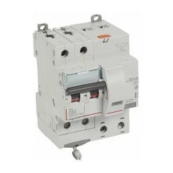 LEGRAND Disjoncteur Différentiel DXᶾ 6000 - Vis/vis - 63A - AC - 10kA - 30mA