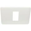 Plaque Legrand Cross Série 1 Place Blanc 680541 -LEGRAND Soldes 17486279 1