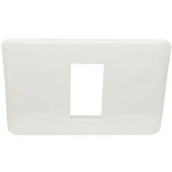 Plaque Legrand Cross Série 1 Place Blanc 680541