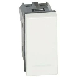 Interrupteur Legrand Vela Blanc Unipolaire 10A 687001