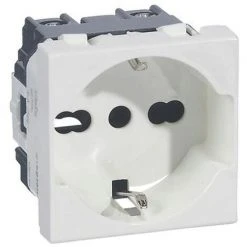 Legrand Vela Schuko 10/16A Prise à Deux Voies 687016