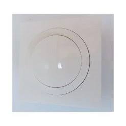 Interrupteur Ou Va-et-vient 10AX 250V Complet Avec Plaque Carrée Blanche étanche IP44 DOOXIE LEGRAND 600013