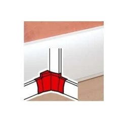 Legrand 019048 Dérivation D'angle Plinthe Céliane 112x18mm - Blanc