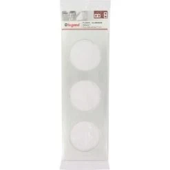 Plaque 3 Postes Legrand - Céliane - Métal - Aluminium