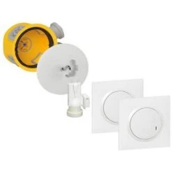LEGRAND Kit Modulup Avec 1 Boîte Modulup + 1 DCL Radio + 1 Douille Avec Fiche DCL + 2 Commandes Mosaic Sans Fil Blanc -LEGRAND Soldes 18513380 3