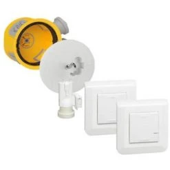 LEGRAND Kit Modulup Avec 1 Boîte Modulup + 1 DCL Radio + 1 Douille Avec Fiche DCL + 2 Commandes Mosaic Sans Fil Blanc -LEGRAND Soldes 18513380 4