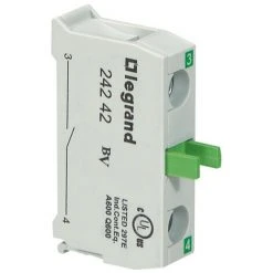 LEGRAND Bloc De Contact Osmoz Pour Boîte à Boutons Raccordement à Vis NO (024242)