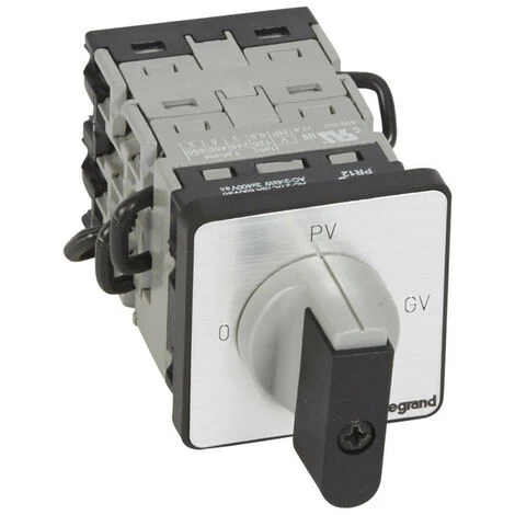 LEGRAND Commutateur à cames moteur triphasé démarreur 1 sens de marche 2 vitesses PR12 arrêt gauche fixation vis sur porte (027512) LEGRAND Commutateur à Cames Moteur Triphasé Démarreur 1 Sens De Marche 2 Vitesses PR12 Arrêt Gauche Fixation Vis Sur Porte (027512) -LEGRAND Soldes 19418715 1