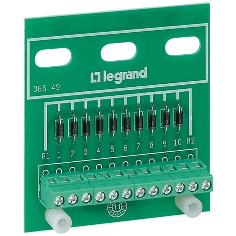 LEGRAND Module de 10 diodes anode commune pour Osmoz fixation sur porte ou plaque (036649) LEGRAND Module De 10 Diodes Anode Commune Pour Osmoz Fixation Sur Porte Ou Plaque (036649) -LEGRAND Soldes 19419553 1