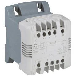LEGRAND Transformateur De Commande Et Sécurité à Connexion à Vis Primaire 230V à 400V Et Secondaire 24V~ 63VA (044212)