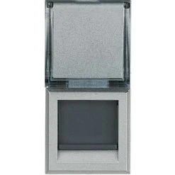 LEGRAND Prise RJ45 Axolute Catégorie6A STP Finition Alu 1 Module (HC4279C6A)