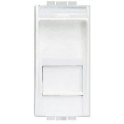 LEGRAND Prise RJ45 Livinglight Catégorie6 STP Blanc 1 Module (N4279C6S)