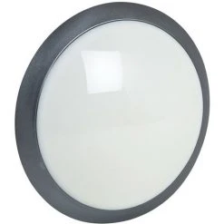 LEGRAND Hublot Chartres Infini Standard Anthracite à Détection HF Taille 1 à LED 2000lm (SL532059)