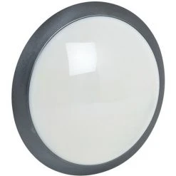 LEGRAND Hublot Chartres Essentiel Standard Anthracite Taille 1 à LED 1500lm Fonction ON Et OFF (SL532107)