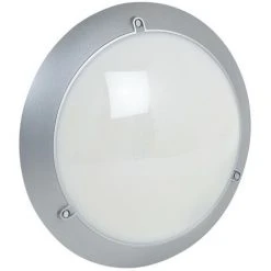 LEGRAND Hublot Chartres Essentiel Antivandale Gris Métal Taille 1 à LED 1500lm Fonction ON Et OFF (SL532111)