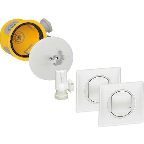 LEGRAND Kit Modul'up avec 1 boite Modul'up + 1 DCL radio + 1 douille ave fiche DCL + 2 commandes Céliane sans fil blanc (088561) LEGRAND Kit Modul'up Avec 1 Boite Modul'up + 1 DCL Radio + 1 Douille Ave Fiche DCL + 2 Commandes Céliane Sans Fil Blanc (088561) -LEGRAND Soldes 19501870 1