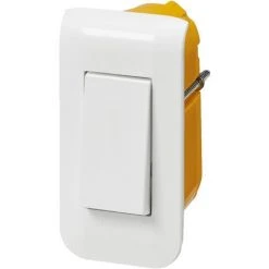 Kit Mosaic Interrupteur étroit + Support + Plaque + Boîte - Complet - Blanc - Legrand 4 Kit Mosaic Interrupteur étroit + Support + Plaque + Boîte - Complet - Blanc - Legrand -LEGRAND Soldes 19764390 3