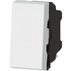 Interrupteur Mosaic Témoin Easy LED Composable Avec Voyant 10A Blanc - 1 Module - Legrand -LEGRAND Soldes 19764400 2