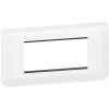 Plaque Et Support Mosaic 4 Modules Composable - Entraxe 71mm - Horizontal -Blanc - Legrand -LEGRAND Soldes 19764430 1