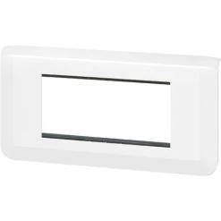Plaque Et Support Mosaic 4 Modules Composable - Entraxe 71mm - Horizontal -Blanc - Legrand -LEGRAND Soldes 19764430 3