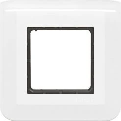 Plaque Et Support Mosaic 2 Modules - Composable - Fixation à Vis - Blanc - Legrand -LEGRAND Soldes 19764432 2