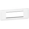 Plaque Et Support Mosaic 6 Modules Composable - Entraxe 71mm - Horizontal -Blanc - Legrand -LEGRAND Soldes 19764434 1