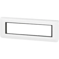 Plaque Et Support Mosaic 8 Modules Composable - Entraxe 71mm - Horizontal -Blanc - Legrand -LEGRAND Soldes 19764437 3