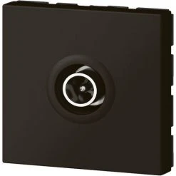 Prise TV Simple Mosaic - Composable - 2 Modules - Noir - Legrand -LEGRAND Soldes 19764479 3