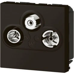 Prise TV Mosaic Type F - Composable - Noir - Legrand -LEGRAND Soldes 19764481 3