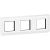 Plaque + Support Mosaic Composable 3x2 Modules -Entraxe 71 Mm -Horizontal -Blanc - Legrand -LEGRAND Soldes 19764483 1