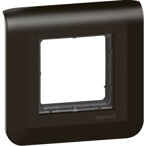 Plaque + support Mosaic pour 2 modules - Composable - Fixation à vis - Noir - Legrand Plaque + Support Mosaic Pour 2 Modules - Composable - Fixation à Vis - Noir - Legrand -LEGRAND Soldes 19764484 1