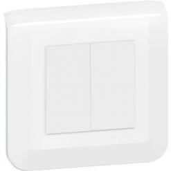 Interrupteur Ou Va-et-vient Mosaic Double - Complet - Blanc - Legrand -LEGRAND Soldes 19764493 3