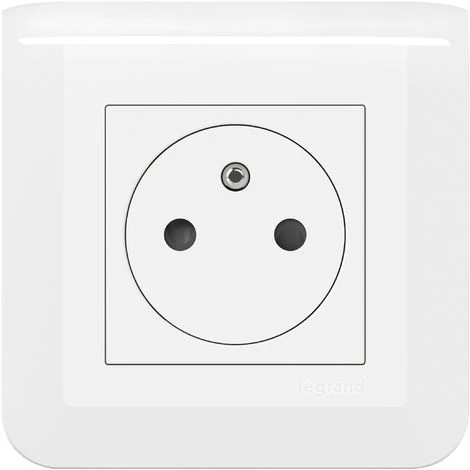 Prise de courant Mosaic Surface avec terre - Complet - Blanc - Legrand Prise De Courant Mosaic Surface Avec Terre - Complet - Blanc - Legrand -LEGRAND Soldes 19764499 1