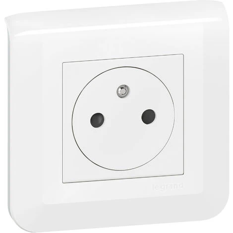 Prise de courant Mosaic Surface avec terre - Complet - Blanc - Legrand Prise De Courant Mosaic Surface Avec Terre - Complet - Blanc - Legrand -LEGRAND Soldes 19764499 3