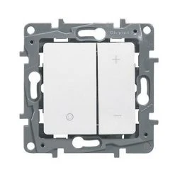 Interrupteur Ecovariateur 2 Fils Toutes Lampes - Pur - à Composer - Legrand Niloé