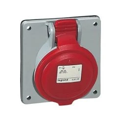 LEGRAND Prise à Entraxe Unifié P17 - 380/415 V - 32A - 3P+T - IP 44