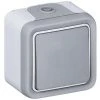 LEGRAND Interrupteur Va-et-vient à Voyant 10A Plexo 66 Monobloc Gris IP66/IK08