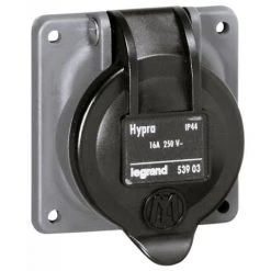 LEGRAND Socle Tableau Hypra IP44 16A 250V 2P+T Brochage Dom Plastique