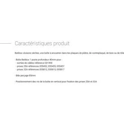 LEGRAND Boîte Batibox - Cloison Sèche - 89348 -LEGRAND Soldes 24792708 3