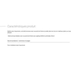 LEGRAND Boîte Luminaire Batibox - Pour Applique - 89246 -LEGRAND Soldes 24792713 3