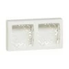 LEGRAND Cadre Saillie 2 Postes Appareillage Saillie - Blanc 1 LEGRAND Cadre Saillie 2 Postes Appareillage Saillie - Blanc -LEGRAND Soldes 24793104 1