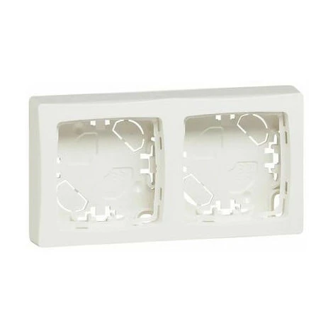 LEGRAND Cadre saillie 2 postes appareillage saillie - blanc LEGRAND Cadre Saillie 2 Postes Appareillage Saillie - Blanc -LEGRAND Soldes 24793104 1