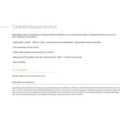 LEGRAND Cadre Saillie 2 Postes Appareillage Saillie - Blanc 4 LEGRAND Cadre Saillie 2 Postes Appareillage Saillie - Blanc -LEGRAND Soldes 24793104 3