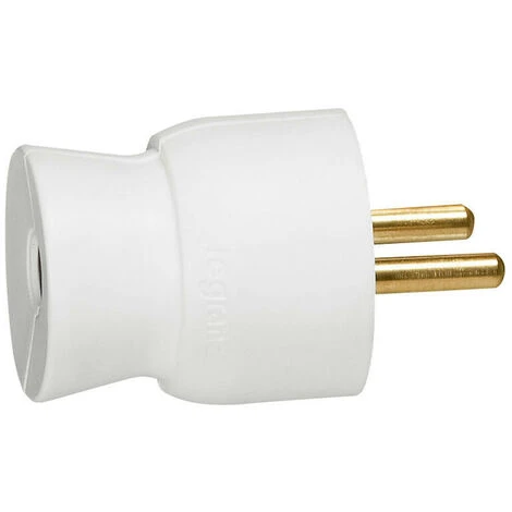 LEGRAND Fiche 2P+T - 16 A - plastique - sortie droite - blanc LEGRAND Fiche 2P+T - 16 A - Plastique - Sortie Droite - Blanc -LEGRAND Soldes 24795139 1