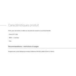 LEGRAND Fiche Mâle 20 A - 2P+T - 55632 -LEGRAND Soldes 24795148 3