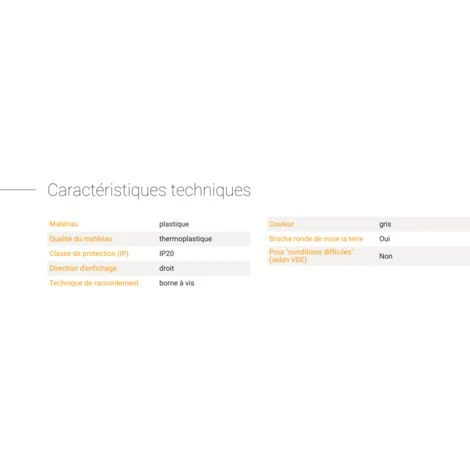 LEGRAND Fiche Mâle 2P+T - 16 A - plastique - anneaux - gris LEGRAND Fiche Mâle 2P+T - 16 A - Plastique - Anneaux - Gris -LEGRAND Soldes 24795165 2